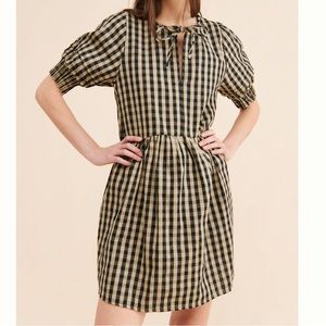 Free People Plaid Dress